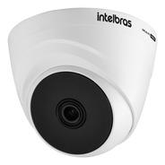 Câmera de segurança Intelbras VHD 1010 D 1000 com resolução de 1MP visão nocturna incluída branca
